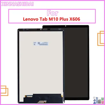 10.3 colių Lenovo Tab M10 Plius TB-X606F TB-X606X TB-X606 X606 LCD Ekranas Jutiklinis Ekranas skaitmeninis keitiklis Asamblėjos Pakeitimo