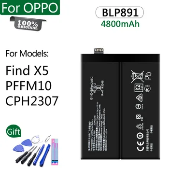 100% Originalios Baterijos BLP891 Dėl KOLEGA rasti X5 PFFM10 CPH2307 4800mAh Aukštos kokybės Pakaitinis Batterie