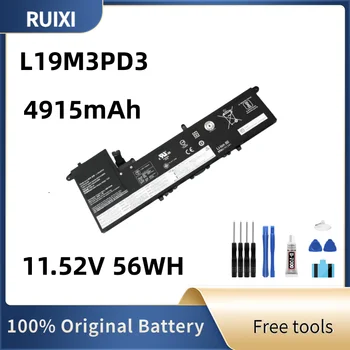 100% RUIXI Originalus L19M3PD3 Nešiojamas Baterija Ideapad S540-13API 81XC 13IML 81XA Pro 13 Serija 5B10V27763 SB10W67179 L19L3PD3
