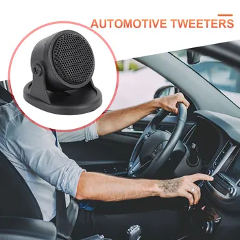 12V Mini Dome Tweeter 45 Laipsnių Reguliuojamas Aukšto Efektyvumo Automobilio Garsiakalbį 98dB Garsiakalbis Automobilių Garso Sistemos, Transporto priemonių Auto VISUREIGIS