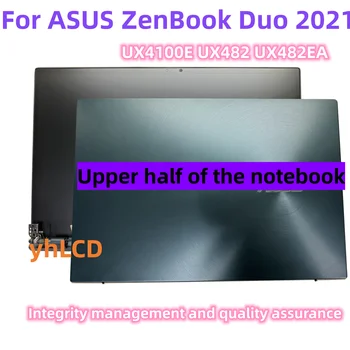 14.0 Colių ASUS ZenBook Duo 2021 UX4100E UX482 UX482EA FHD LCD Ekranas Surinkimas Su Touch Viršutinė Dalis