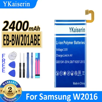 2400mAh YKaiserin Battery EB-BW201ABE EBBW201ABE Samsung W2016 Mobiliojo Telefono Bateria