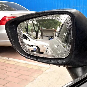 2vnt Automobilio galinio vaizdo veidrodis atsparus vandeniui ir anti-rūko filmas BMW E46 E39 E38 E90 E60 E36 F30 F30 E34 F10 F20 E92 E38 E91 E53 E70