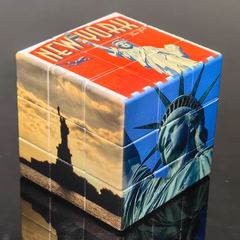 3x3 Puzzle Kubeliai Infinity Laisvės Statula Profesinės Greitis Permatomas Kubas Galvosūkis Twist Dovana Magija Kubeliai Fidget Toyset Žaislai