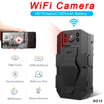 4K Mini Kamera, Belaidžio ryšio Vaizdo įrašymo 1080P HD infraraudonųjų SPINDULIŲ Naktinio Matymo Saugumo Priežiūra, Wifi, Kamera, Nuotolinis Stebėti Judesio DVR
