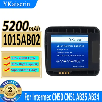5200mAh YKaiserin Baterija 1015AB02 Už Intermec CN50 CN51 AB25 AB24 Mobiliojo Telefono Batteria