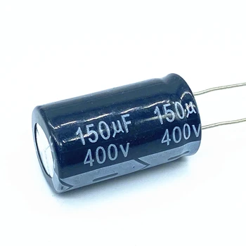 6pcs/daug 150UF 400V 150UF aliuminio elektrolitinių kondensatorių dydis 18*30mm 20%