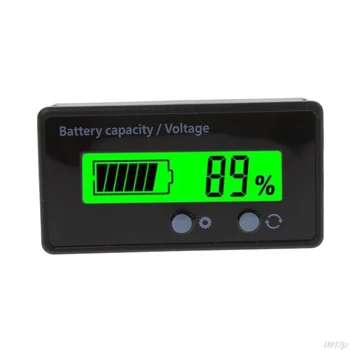 8-70V LCD Švino Rūgšties Ličio Baterijos Talpos Indikatorius Voltmeter Įtampos Bateriją Testeriai, Įrankiai LS NORI Įrankis