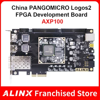 ALINX AXP100 PANGOMICRO Logos2 PG2L100H FPGA PCIe SFP Vertinimo Rinkinys