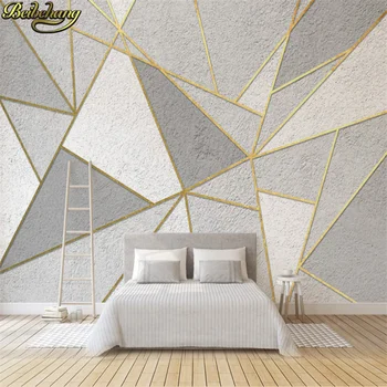 beibehang užsakymą tapetai kraštovaizdžio fone de papel parede 3D Šiaurės minimalistinis asmenybės abstrakčių geometrinių sienos popieriaus