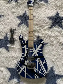 Blue star juostele, aukštos kokybės Elektrinė gitara, reta gitara, jaunimo profesinės šešių styginiai Elektrinė gitara