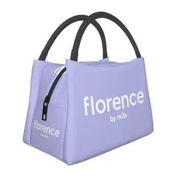 Bolsas de almuerzo con aislamiento para mujer, fiambrera térmica, enfriador reutilizable para la escuela y la Oficina, Florencia
