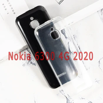 Bumper Case For Nokia 6300 4G TA-1286 Telefono Dangtelį Minkštos TPU Skaidrus Pudingas Silikono Atveju Nokia6300 4G 2020 Funda Coque