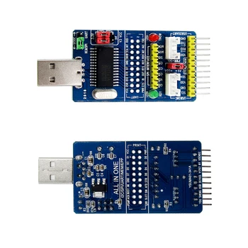 CH341A USB SPI I2C IIC UART TTL ISP Serijos Adapterio Modulis-EPP/MEM Konverteris Serijos Teptuku Derinimo RS232 RS485