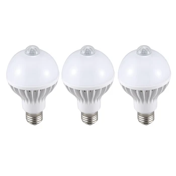 E27 Led Lemputės, Šviesos, Judesio Jutiklis Šviesos diodų (LED) PIR Judesio Jutiklis Lempos Pasaulyje Lemputės Šviesos Lempos