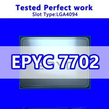 EPYC 7702 procesorius 64C/128T 256M cache, 2.00 GHz, SP3 (LGA4094) serverio plokštė System on Chip (SoC) 100-000000038 1P/2P