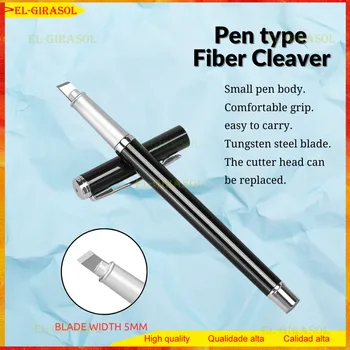 FTTH Pluošto Cleaver Pen Pluošto Pjovimo Pen Įstrižainės Volframo Optinio Pluošto Cleaver Pen Tipo Cutter Skėlimas Įrankio Ašmenys patvarus