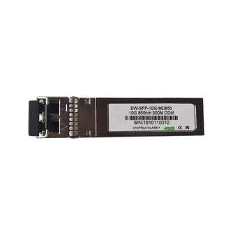 Gigabit SFP Modulis 10G Multi-mode Dual Pluošto Optiniai Tranceiver 850nm 300meter LC DDM palaiko Hot Plug Mikrotik/CISCO Jungiklis