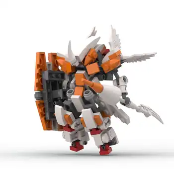 Guardian Angel Robotas SS Blokai Nustatyti Vaikų Žaislas Mecha Warroir Anime Pav Asamblėjos Plytų Berniukas Žaislas Vaikams