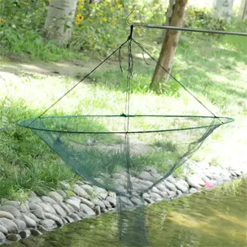 Gėlių Kolona Trikampis Ju Automatinė Lankstymo Integruota Net Maišą Susitraukimo Net Skaityti Strypas Aliuminio Lydinio Nešiojamų Žuvys