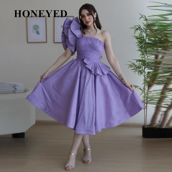Honeyed2023 Vakaro Suknelės Oficialus Elegantiškas Šalies Moterų Prom Grindų Ilgis Vieną Petį, Tiesiai Imperijos China Raudona