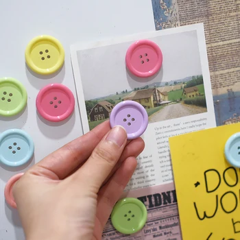Ins Saldainiai Spalvoti Mygtukai Šaldytuvas Magnetas Foto Pranešimą Magnetas Namų Puošybai