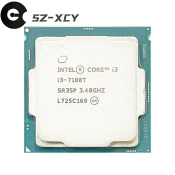 Intel Core I3-7100T i3 7100T 7100T 3.4 GHz su Dual Core keturių sriegiu CPU Procesorius 3M 35W LGA 1151