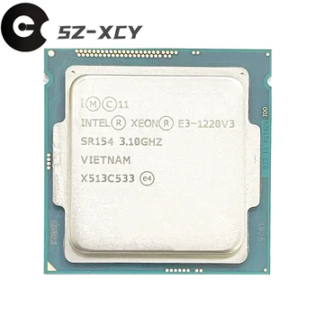 Intel Xeon E3-1220 v3 E3 1220v3 E3 1220 v3 3.1 GHz Quad-Core Quad-Sriegis CPU Procesorius 80W LGA 1150