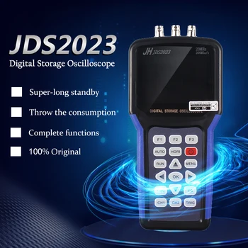 Jinhan JDS2023 USB Oscilloscope 200M 20MHz Pralaidumo 1 Kanalo Ženklas Signalo Siųstuvas Skaitmeninis Saugojimo Oscilloscope