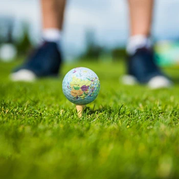 Juokinga Žemės Gaubliai Modelis Golfs Praktikoje Kamuolys Patvarus, Lengvas Golfs Kamuolys Golfs Priedai