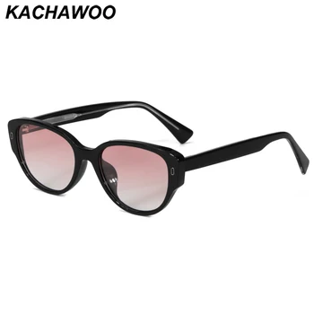 Kachawoo moterų poliarizuoti akiniai nuo saulės katės akis uv400 juodas leopardas tr90 rėmelis acetatas mados saulės akiniai moterų lauko apdaila
