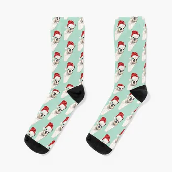 Kalėdų Paslėptą Lama Žalios Kojinės vyriškos kojinės Animacinių filmų personažus, kojinės