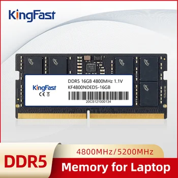 KingFast DDR5 Atminties 16GB 32GB 4800MHz 5200MHz 260Pin 1.1 V Sodimm Memoria Ram Laptop