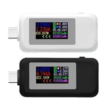 KWS-1902C Tipas-C Spalvotas Ekranas USB Testeris Mobiliojo Baterija Detektorius