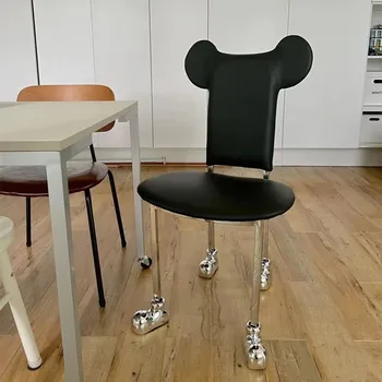 Kūdikių Atgal Paramos Kambario Kėdės, Valgomojo Šiuolaikinės Metalo Italijos Kėdė Dizaineris Pasukami Viena Mueble Metalico Dizaineris Baldai
