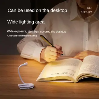 Lanksti Įkrovimo Knygos Šviesa Kambaryje Kompiuteris Notebook Laptop Naktį Žibintai Nešiojamų Žymą Skaityti Šviesos Ryškumą Lengva Įrašą