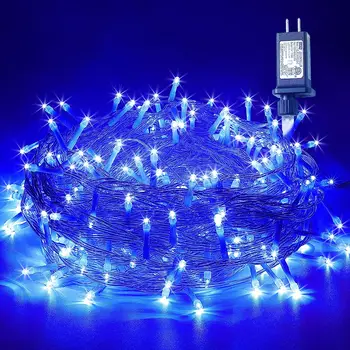 LED Eilutės Žibintai, 30 V Prijunkite Pasakų String Žibintai su 8 Režimai, skirti vidaus ir Lauko Šalies Vestuvių Namų Kiemo Veją Sodo Kalėdos