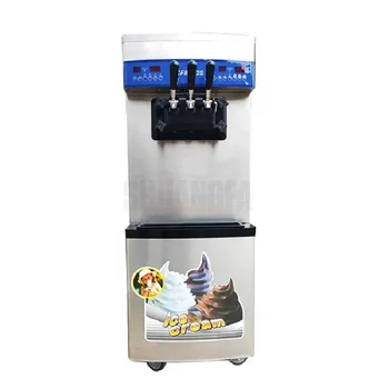 LEDŲ MAŠINA Įtampos Minkštas tarnauti sušaldytos jogurtas mašina minkštų ledų mašina SF-8228 CFR JŪRA