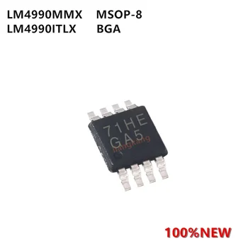 LM4990MMX MSOP-8 LM4990ITLX BGA rasite, prieš pateikiant užsakymą