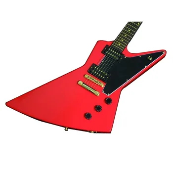 Lzzy Hale Parašas Explorerbird Kardinolas Raudonos Elektrinės Gitaros, kaip pačios nuotraukos