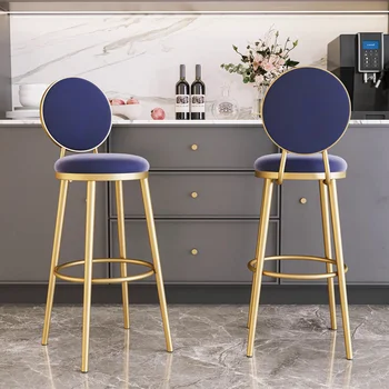 Metalo Kojos Prabangus Valgomasis Kėdė Europos Dizainerio Didelė Virtuvė, Gyvenamasis Kambarys Kėdės, Biuro Lauko Karieta Holai Baldai