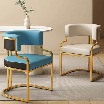 Metalo Moderni Valgomojo Kėdės Šiaurės Grindų Projektavimas Virtuvės, Biuro, Valgomojo Kėdės, Mobiliojo Prabangos Muebles Cocina De Namų Dekoracijos