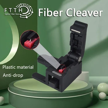 Mini Cleaver Pluošto Optiniai Cleaver Įrankis Plastiko Rankinių Įrankių FTTH Optinio Pluošto Cutter Volframo Plieno Lakštas