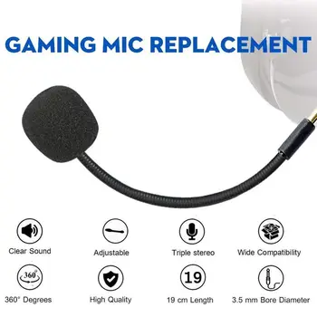 Mini Nešiojamas, Nešiojamieji Juoda Žaidimų Ausinės Mikrofonas Mono Mikrofonas HD Voice 