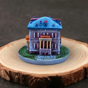 Mini Pasakų Sodo Namas Micro Kraštovaizdžio Miniatiūriniai Namas Lėlių Namas Ornamentu Augalų Vazonai Kiemo, Namo Lauko Dekoras