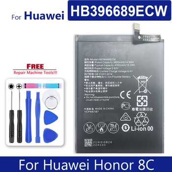 Mobiliojo Telefono Baterija HB396689ECW/HB406689ECW Už Huawei Honor 8C Honor8C Batterie Didelės Talpos Baterija Li-polym Bateria