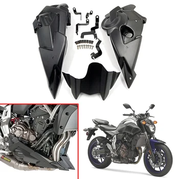 MT07 FZ07 Motociklo Variklio Spoileris Pilvo Visos Mažesnės Lauktuvės Tvirtinimo Apkaba Tinka Yamaha MT-07 FZ-07 2014-2017 2018 2019 2020