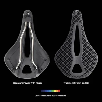 MTb Dviračių Priedai, Vakuuminiai Sėdynės Sporto Gelio Mens 3D Technologija Nematomas Komforto Minkšta Stabilumui palaikyti Balno Silikono