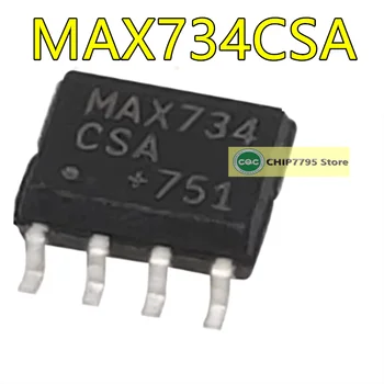 Naujas importuotų MAX734CSA chip paketo SOP8 reguliatorius IC MAX734