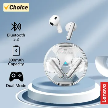 Naujas Lenovo LP10 Bluetooth 5.2 Ausinės TWS HiFi bevieles Ausines Su Mic Žaidimų Ausinių 300mAh Dual Mode In-Ear Ausinės